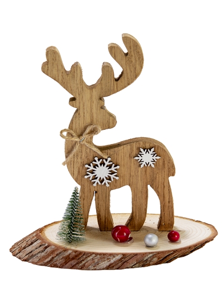 Picture of 8'' WOOD  DEER LOG