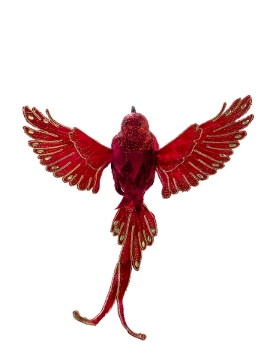 Picture of 11'' GLITTER BIRD CLIP