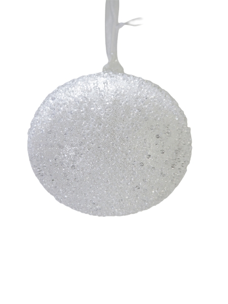 Picture of 4'' GLASS CRYSTAL BEAD ORNAMENT