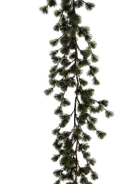 Picture of 6' FROSTED PINE CONE GARLAND