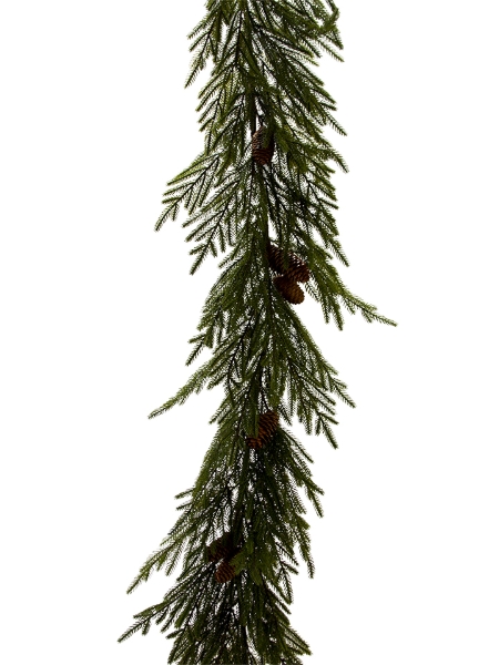 Picture of 6' FIR PINE CONES GARLAND